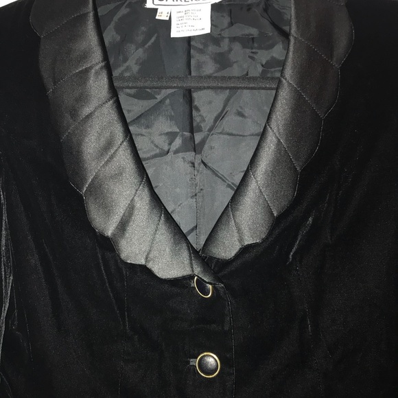 Carlisle velvet blazer - Picture 3 of 5